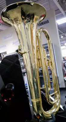 Yamaha Band -YEP-201 3-Valve Student Euphonium - Yellow-Brass Lacquer 2